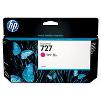 Tinteiro HP 727 130ml Magenta Ink Cartridge – B3P20A