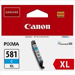 Tinteiro Canon CLI-581XL Cyan