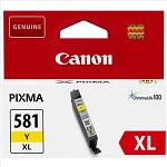 Tinteiro Canon CLI581XL Amarelo
