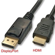 Cabo DisplayPort Macho / HDMI Macho 1.4 – 1.8mts