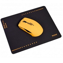 Rato PORTDesign  Wireless – Neon Orange + Mouse Pad