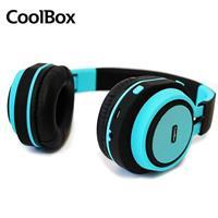 Auscultadores CoolBox CoolHead Bluetooth – Azul