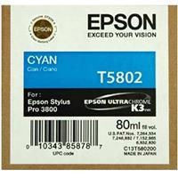 Tinteiro EPSON Cyan T5802
