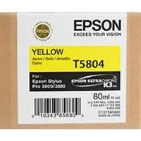 Tinteiro EPSON Amarelo T5804