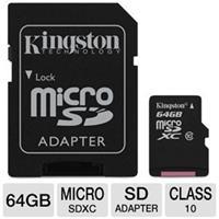 Cartao Memoria Kingston Micro SDXC 64GB canvas Select Plus+ 64GB class10