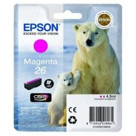 Tinteiro Epson 26 Magenta – C13T26134020