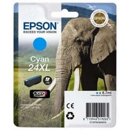 Tinteiro Epson 24XL Cyan Photo HD – C13T24324010