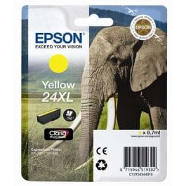 Tinteiro Epson 24XL Amarelo Photo HD – C13T24344010