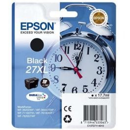 Tinteiro Epson 27XL 17.7ml Preto – C13T27114012