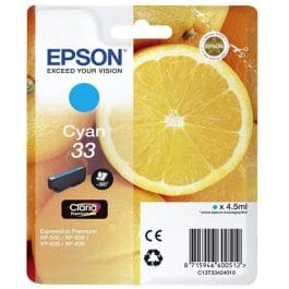 Tinteiro EPSON Photo T3342 (33) Cyan – C13T33424012