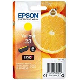 Tinteiro EPSON Photo T3344 (33) Amarelo – C13T33444012