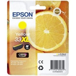 Tinteiro EPSON 33XL Yellow – C13T33644020
