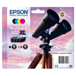 Tinteiro Epson Multipack 4 Cores 502XL – C13T02W64020