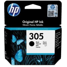 Tinteiro HP 305 Preto – 3YM61A