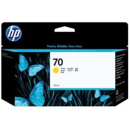 Tinteiro HP 70 130 ml  YELLOW- C9454A
