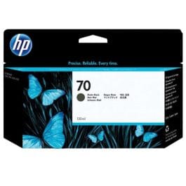Tinteiro HP 70 130 ml  MATTE BLACK  – C9448A