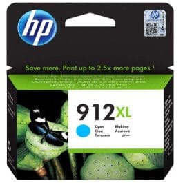 Tinteiro HP 912XL Cyan – 3YL81AE