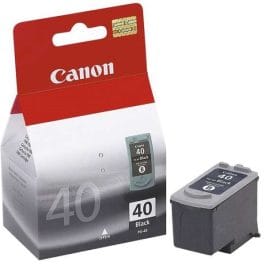 Tinteiro Canon PG40 BK Preto