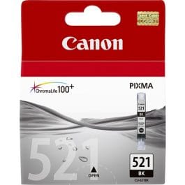 Tinteiro Canon CLI521BK BL Preto