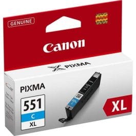 Tinteiro Canon CLI551XL – Cyan