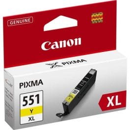 Tinteiro Canon CLI551XL – Amarelo