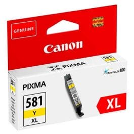 Tinteiro Canon CLI581XL Amarelo