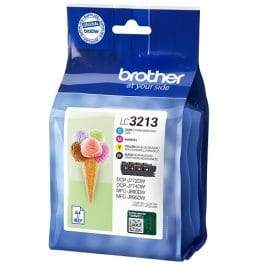 Tinteiro Brother LC3213 Pack 4 Tinteiros (BK/CM/Y)