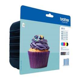 Tinteiros Brother LC123 Pack Combo – BK/C/M/A