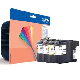 Tinteiros Brother LC223 Pack Preto/ Cyan/ Magenta/ Amarelo