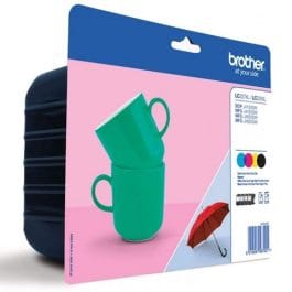 Tinteiro Brother LC227XL Pack Preto/ Cyan/ Magenta/ Amarelo