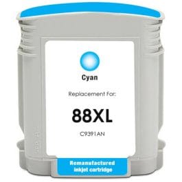 Tinteiro Compativel Para HP 88XL Cyan – C9391AE