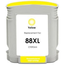 Tinteiro Compativel Para HP 88XL Amarelo – C9393AE