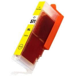 Tinteiro Compativel Canon CLI571XL Amarelo