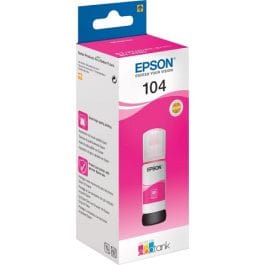 Garrafa Epson 104 Magenta 65ml – C13T00P340