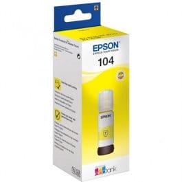 Garrafa Epson 104 Amarelo 65ml – C13T00P440