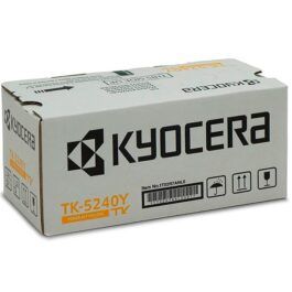 Toner Kyocera TK5240Y Ecosys M5526 / P5026 Amarelo 3k