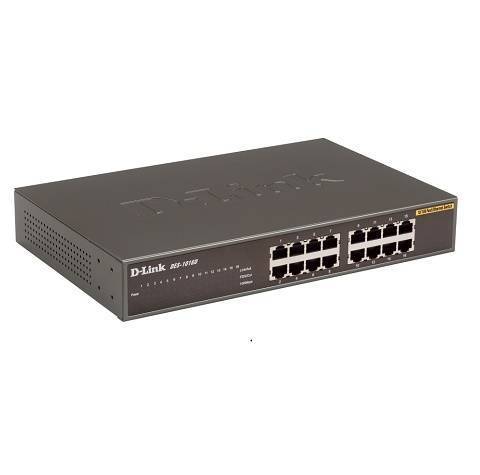 Switch D-Link 16Portas 10/100Mbps DES-1016D