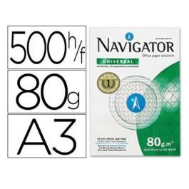 Papel Fotocopiadora Navigator A3 500Folhas 80Gr