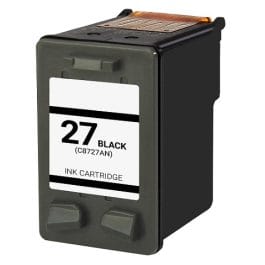 Tinteiro Reciclado HP 27 Preto – C8727AE