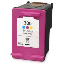 Tinteiro Reciclado HP 300 Cor – 643EE