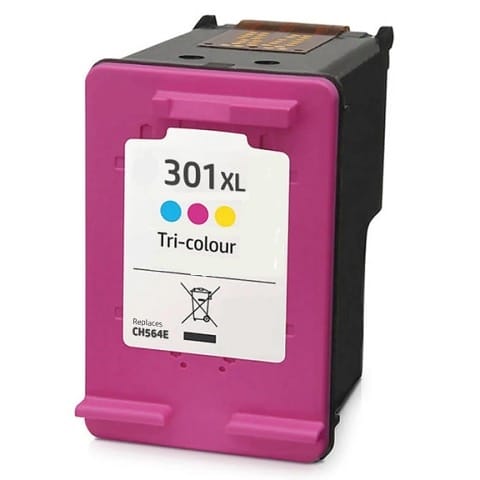 Tinteiro Reciclado HP 301XL COR
