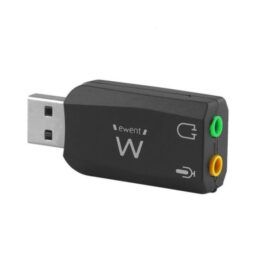 Placa de Som USB 5.1 Virtual 3D