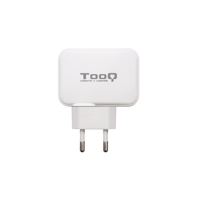 Carregador Tooq USB 2.0 - USB-C  Carga rápida