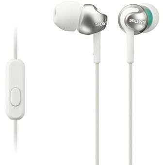 Auriculares Sony MDR-EX110APWQ C/ Micro Branco