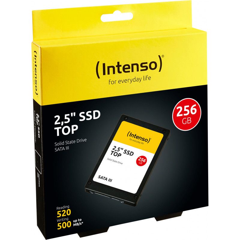 Disco Intenso SSD 256GB SATA3 550/500 MB/S