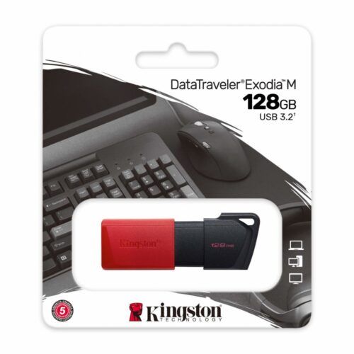 Pen Drive 128GB Kingston Exodia M USB 3.2