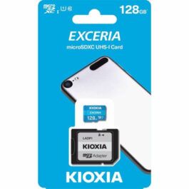 Cartao Memória Kioxia Micro SD 128GB class 10 + Adaptador