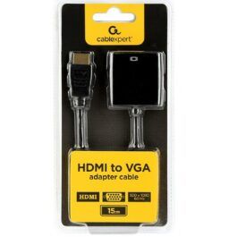 Adaptador HDMI (macho) para VGA (femea)