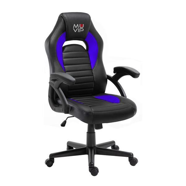 Cadeira Muvip GM900 Gaming – Preta/Azul