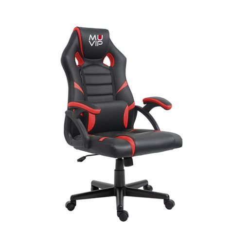 Cadeira Muvip GM1000 Gaming – Preta / Vermelha